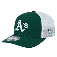 New Era 9Seventy Oakland Athletics Green/White Stretch-Snap Trucker Hat