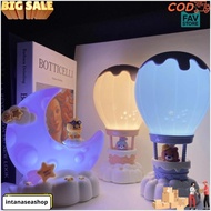 Balloonudara Aesthetic Table Lamp - Unique Aesthetic Bedside Lamp - Original Aesthetic Bedroom Acces