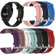 20mm Width For Garmin Vivoactive 3 Strap Watchband Colorful Plaid Soft Silicone Replacement Band Straps and Clasps For Garmin Vivoactive3 Smart Wristband
