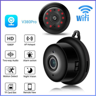 PENGIRIMAN CEPAT V380 Kamera CCTV Mini WiFi Alarm Two Way Audio Infrared HD 1080P V380 Mi7 / cctv v3