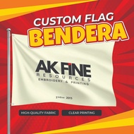 CUSTOM PRINTING BENDERA (SEKOLAH/PERSATUAN)