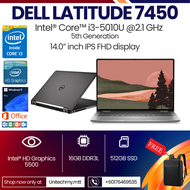 LAPTOP Dell LATITUDE 7290 7280 7270 7470 7420 CORE I5 I7 TOUCHSCREEN 16GB DDR4 / 512GB SSD NVME M.2