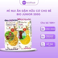 Bio Junior organic baby pasta 200g from 8 months old (Shell shape/Strand shape)