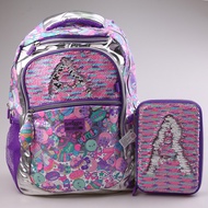 ⭐⭐Australia smiggle 16th Anniversary Edition Schoolbag Pencil Case Children's Sequin Backpack Primary School Student Backpack