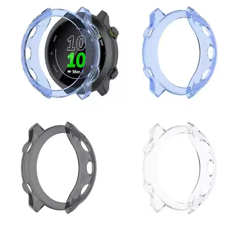 Protective Cover For Garmin Forerunner 55 Watch Case Protector Frame For Garmin Forerunner55 Clear S