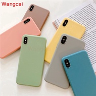 Compatible For Huawei Nova 5T Honor 20 Pro 3 3i Case Candy Color Colorful Plain Matte Fresh Simple Cute Soft Silicone TPU Case Cover