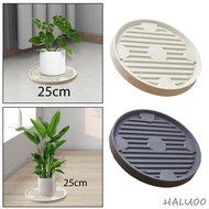 [Haluoo] Plant Stand, Round Flower Pot Mover, Plant Trays, Silent Flower Pot Tray for Yard, Vase, Deck, Home,