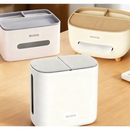 [ECOCO] ECOCO Storage Tissue Box Multi-Purpose Desktop Remote Control Toilet Paper