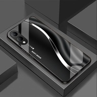 Ốp Lưng cho VIVO Y17S Mặt kính cường lực cao cấp Họa tiết RỒNG VÀNG