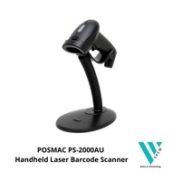 POSMAC PS-2000AU Handheld Laser Barcode Scanner