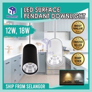 12w 18w Surface Downlight or Hanging Downlight, Ceiling Downlight, Mounting Light. Super Bright.