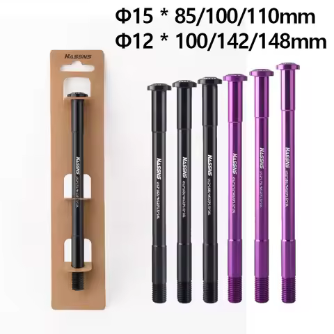 12X100 15x110 12X142 12x148 12mm Thru Axle 12mm 15mm threaded through boost shaft For mtb dirt Road 