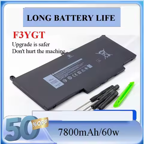 F3YGT Laptop Battery For DELL Latitude 12 7000 7280 7480 DM3WC 0DM3WC 2X39G