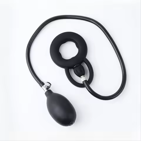 Gonfiabile Eiaculazione Ritardo Anello Del Pene Silicone Liquido Erezione Migliorare Anello Del Rubi