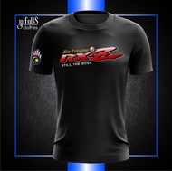 yufuOS Ready Stock Baju RXZ Member T Shirt YAMAHA RXZ The Legend Motor 2023 Still The Boss Microfibe