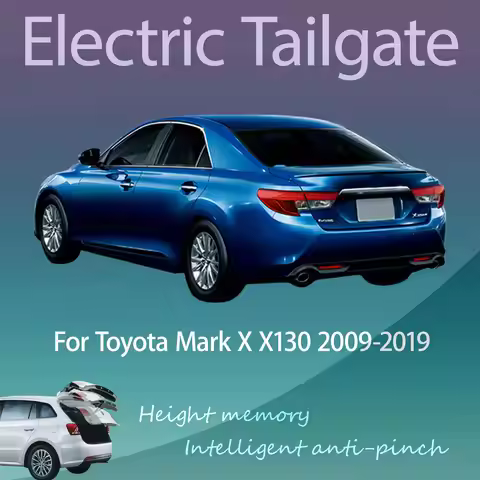 For Toyota Mark X X130 2009-2019 Electric Tailgate with Sensor Trunk Anti-pinch Memory Height Intell