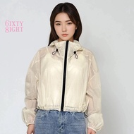 6IXTY8IGHT PITER, Sheer Windbreaker Jacket Women OW11577