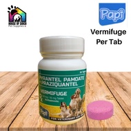 Papi Vermifuge Dewormer Tablet For Pets (Per Tablet)