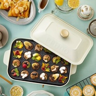 【新年圍爐】日本Bruno 多功能電烤盤經典款(白) BOE021