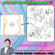 MESIN [0150] - CLUTCH COVER GASKET NINJA R SS KIS RR OLD NEW ZX CBU ORIGINAL KRR 150KR kawasaki  110