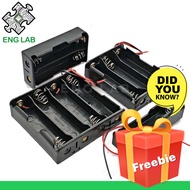 ENGLAB★18650 Battery Holder Socket with Wire Multiply Size Options 18650 Series and Parallel Battery Holder Socket