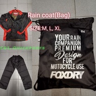 FOXDRY Rain coat+bag(set) / Rain coat FOXDRY