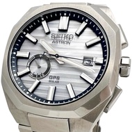 精工 Astron Nextar GPS 限量版（1500 枚）SBXD017/3X62-0AB0 手錶，鈦金屬，太陽能，電波校時，銀色錶盤/銀色錶帶，男士 [二手]
