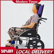 Support Black/Red/Purple Adjustable Wheelchair Head Cushion Pillow Heightening Wheelchair Accessories Chair Head