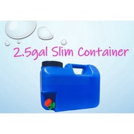 2.5 Gallon Slim Container 10L Mini Water Container