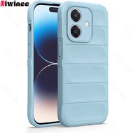 Vỏ chống rơi sang trọng Ốp điện thoại cho OPPO A3/A3 5G/a3x Ốp lưng silicon chống sốc chống vân tay