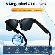 AI Smart Glasses with 8MP Camera, Real-Time Translation & Voice Assistant