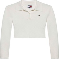 Tommy Jeans Women's Essential Polo LS Sweater