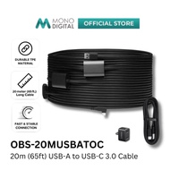 OBSBOT 20M (65FT) USB-A TO USB-C 3.0 CABLE (OBS-20MUSBATOC)