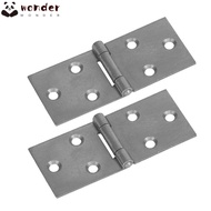 WONDER Flat Open, Interior Heavy Duty Steel Door Hinge, Creative Soft Close Connector Folded Wooden  Hinges Furniture Hardware Fittings