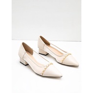 Lovita Marie Chain Heels Beige