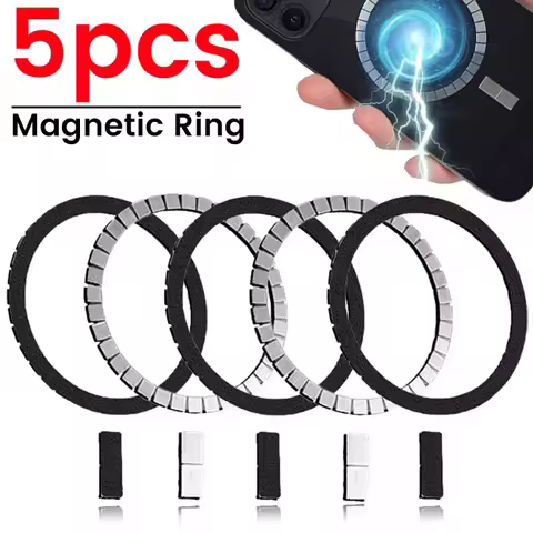 Universal Magnet Rings Sticker Ultra-Thin Replacement Magnet Patch for Apple Magsafe Wireless Chargi