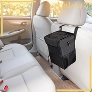 [Amleso2] Car Trash Can with Lid Portable Trash Bin for Front Back Seat Van Sedan