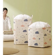 100L&140L Foldable Waterproof Big Mac new thickened storage bag Cloths Quilt Toys Storage Bag