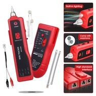 Network Cable Tester, RJ45 RJ11 Multi-Function Wire Tracer and Circuit Tester with Earphone for Cabl
