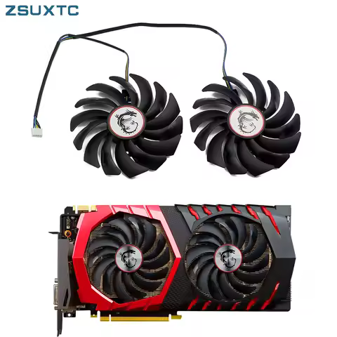 PLD10010S12HH 95MM DC 12V GTX 1080 1070 1060 Cooling Fan for MSI GTX 1060 1070 1080 Ti RX570 580 470