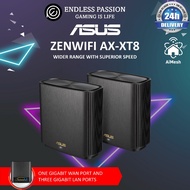 Asus ZenWiFi AX XT8 AX6600 Black Tri-band Mesh WiFi 6 Gaming Router