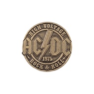 AC/DC Foreign Imported Metal Badge Badge Brooch Alternative Personality Accessories Heavy Metal Rock