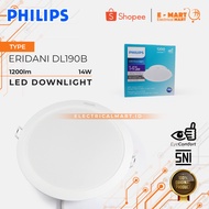 PHILIPS ERIDANI DL190B 14W LED Downlight Replace 7.5W 6inch 59263 LARGE D150