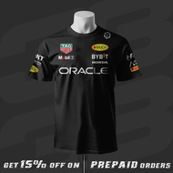 Max Verstappen F1 Racing Team Inspired Black T-shirt