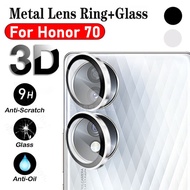 For Honor 70 Honor70 Tempered Glass Metal Camera Lens ProtectorScreen Protection Film