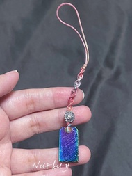 🈹🈹放漏價 🈹🈹瑞典幻彩天鐵雙面無事牌吊飾鎖匙掛飾手機掛飾手袋掛飾車內掛飾 (洗滌身上的負能量和病氣）