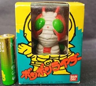 (W Plaza shop 225) 80s Bandai 幪面超人 倶楽部 V3 膠公仔 set Rider Popy 笠頭