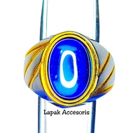 Cincin Batu Akik King Safir Asli Bangkok Top Bodyglass Super Mewah