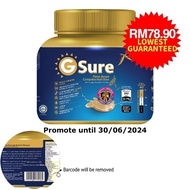 Good Morning GSure Organic Protein Powder, Serbuk Protein Shake Prebiotic and Probiotic Supplement (