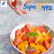 Disposable Food Skewers Suitable For Toothpicks Cakes Buffet Fruits Salads And Vegetables (100 Stick